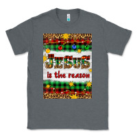 Charcoal Heather Christmas Jesus Is The Reason Classic Tee - Artiststas
