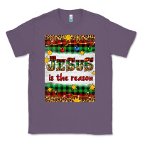 Lavender Christmas Jesus Is The Reason Classic Tee - Artiststas