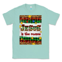 Seafoam Christmas Jesus Is The Reason Classic Tee - Artiststas