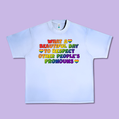 What A Beautiful Day To Respect Other People's Urban Heavy Tee Designed By Cowgirlartshop