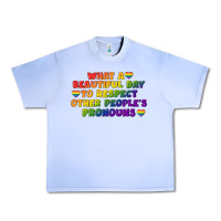 Grape Ice What a beautiful day to respect other people's Urban Heavy Tee - CowGirlArtShop