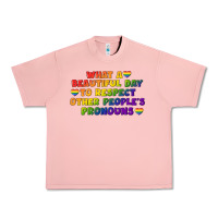 Salmon What a beautiful day to respect other people's Urban Heavy Tee - CowGirlArtShop