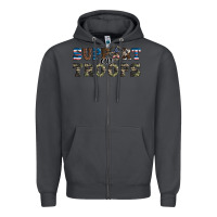 Smoke armed forces day support our troops Zipper Hoodie - Artiststas