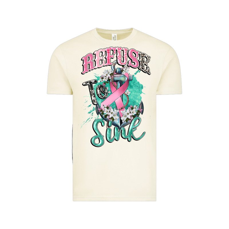 Refuse To Sink Cancer Vintage Tee by CowGirlArtShop | Teevron