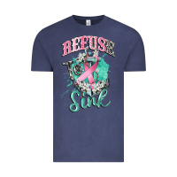 Vintage Denim refuse to sink cancer Vintage Tee - CowGirlArtShop