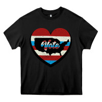 Black VOTE Heavy Core Tee - Bettercallsaul