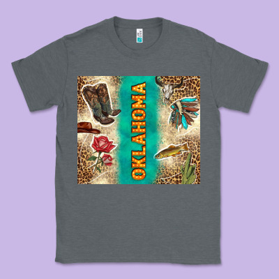 Oklahoma Classic Tee Designed By Tumblerdesignbyshophia
