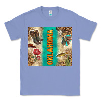 Colony Blue Oklahoma Classic Tee - TumblerDesignByShophia