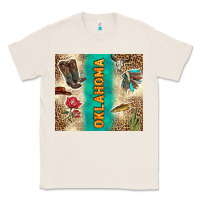 Natural Oklahoma Classic Tee - TumblerDesignByShophia