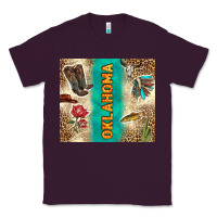 Plum Oklahoma Classic Tee - TumblerDesignByShophia