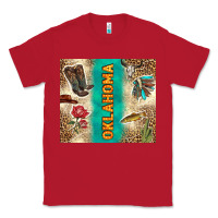 Red Oklahoma Classic Tee - TumblerDesignByShophia