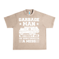 French Oak garbage man gift t  shirt recycling trash garbage man t  shirt Urban Heavy Tee - longCreatives