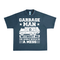 Midnight Navy garbage man gift t  shirt recycling trash garbage man t  shirt Urban Heavy Tee - longCreatives