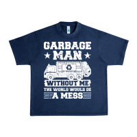 Navy garbage man gift t  shirt recycling trash garbage man t  shirt Urban Heavy Tee - longCreatives