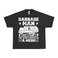 Pigment Black garbage man gift t  shirt recycling trash garbage man t  shirt Urban Heavy Tee - longCreatives