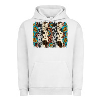 Pigment Lunar Rock cowhide leopard gemstone brushstroke Urban Hoodie - AdoDesignShop