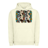 Pigment Pistachio cowhide leopard gemstone brushstroke Urban Hoodie - AdoDesignShop