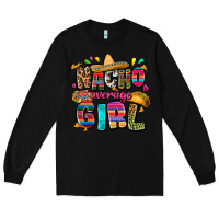 Black Nacho average girl Long Sleeve Tee - FaDigitalArtStudio