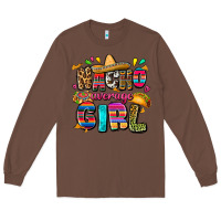 Chestnut Nacho average girl Long Sleeve Tee - FaDigitalArtStudio