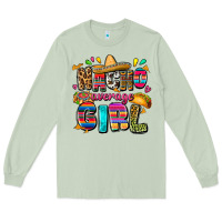 Matcha Nacho average girl Long Sleeve Tee - FaDigitalArtStudio