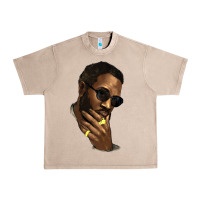 French Oak Black man Urban Heavy Tee - HowdyJamesFarm