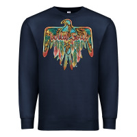 Navy wild soul thunderbird Premium Sweatshirt - BarkalooDesign