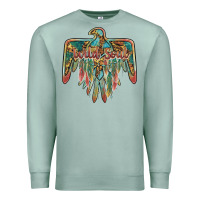 Seafoam wild soul thunderbird Premium Sweatshirt - BarkalooDesign