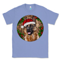 Colony Blue German Shepherd Christmas Classic Tee - RanaPortraitStore
