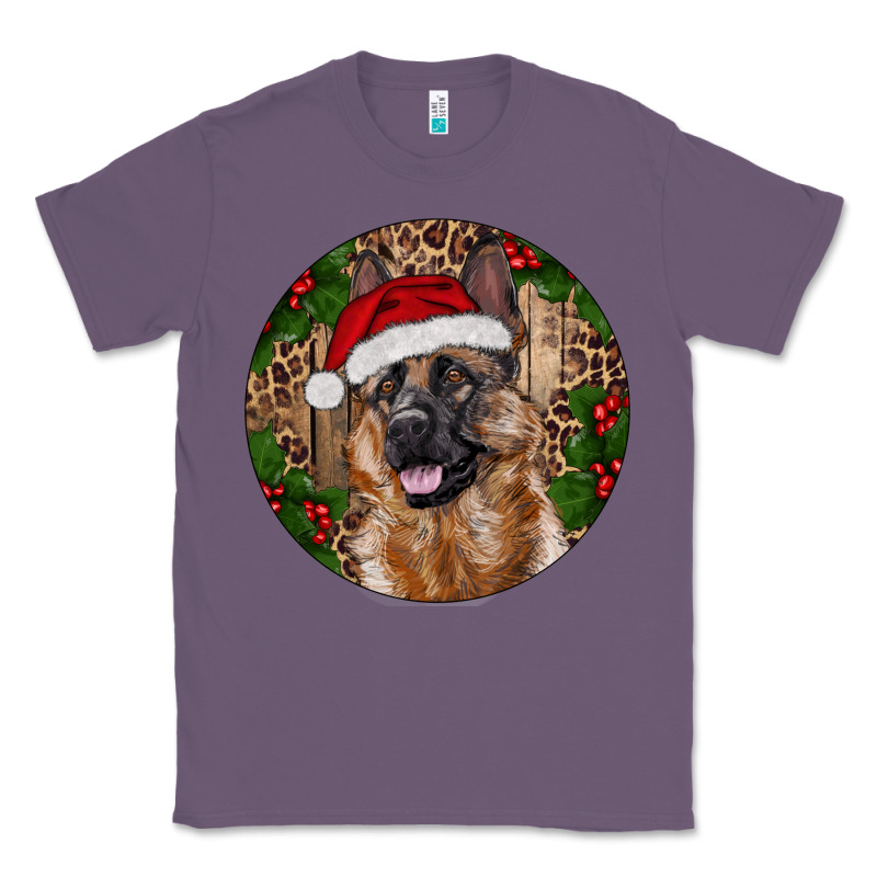 German Shepherd Christmas Classic Tee by RanaPortraitStore | Teevron