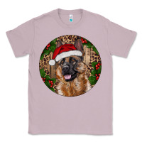 Lilac German Shepherd Christmas Classic Tee - RanaPortraitStore