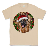 Mushroom German Shepherd Christmas Classic Tee - RanaPortraitStore
