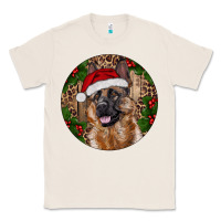 Natural German Shepherd Christmas Classic Tee - RanaPortraitStore