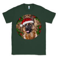 Sports Green German Shepherd Christmas Classic Tee - RanaPortraitStore