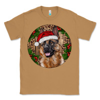 Toasted Coconut German Shepherd Christmas Classic Tee - RanaPortraitStore