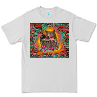 Dove Grey mama bear leopard and aztec Premium Tee - RanaPortraitStore