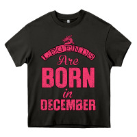 Asphalt LEGENDS ARE BORN İN DECEMBER Heavy Core Tee - Bettercallsaul