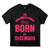 Black LEGENDS ARE BORN İN DECEMBER Heavy Core Tee - Bettercallsaul