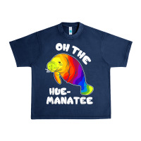 Navy oh the hue manatee funny manatee shirts manatee gifts t shirt Urban Heavy Tee - longCreatives