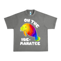 Oh The Hue Manatee Funny Manatee Shirts Manatee Gifts T Shirt Urban Heavy Tee | Teevron