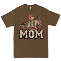 Cacao Baseball Mom Premium Tee - NancyCooperArtShop