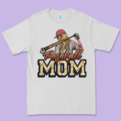 Baseball Mom Premium Tee Designed By Nancycooperartshop