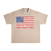 French Oak political protest american flag   stand united t shirt Urban Heavy Tee - longCreatives