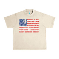 Sandshell political protest american flag   stand united t shirt Urban Heavy Tee - longCreatives