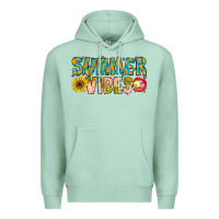 Seafoam Summer Vibes Premium Hoodie - CowhideDigitalArt