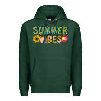 Sports Green Summer Vibes Premium Hoodie - CowhideDigitalArt