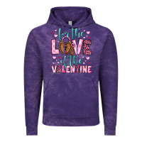 Cloud Purple for the love of the valentine Vintage Hoodie - OliviaCreatesArt