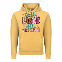Vintage Mustard for the love of the valentine Vintage Hoodie - OliviaCreatesArt