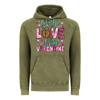 Vintage Olive for the love of the valentine Vintage Hoodie - OliviaCreatesArt