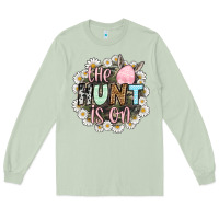 Matcha Easter Day The hunt is on Long Sleeve Tee - OliviaCreatesArt