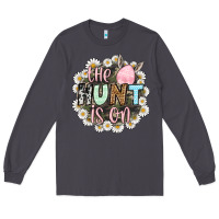 Smoke Easter Day The hunt is on Long Sleeve Tee - OliviaCreatesArt